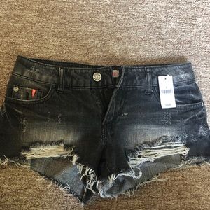 NWT black shorts